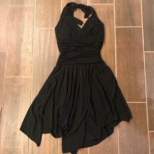 Black Halter Dress